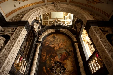 Detalje af Mary Chapel, St. Charles Borromeo kirken